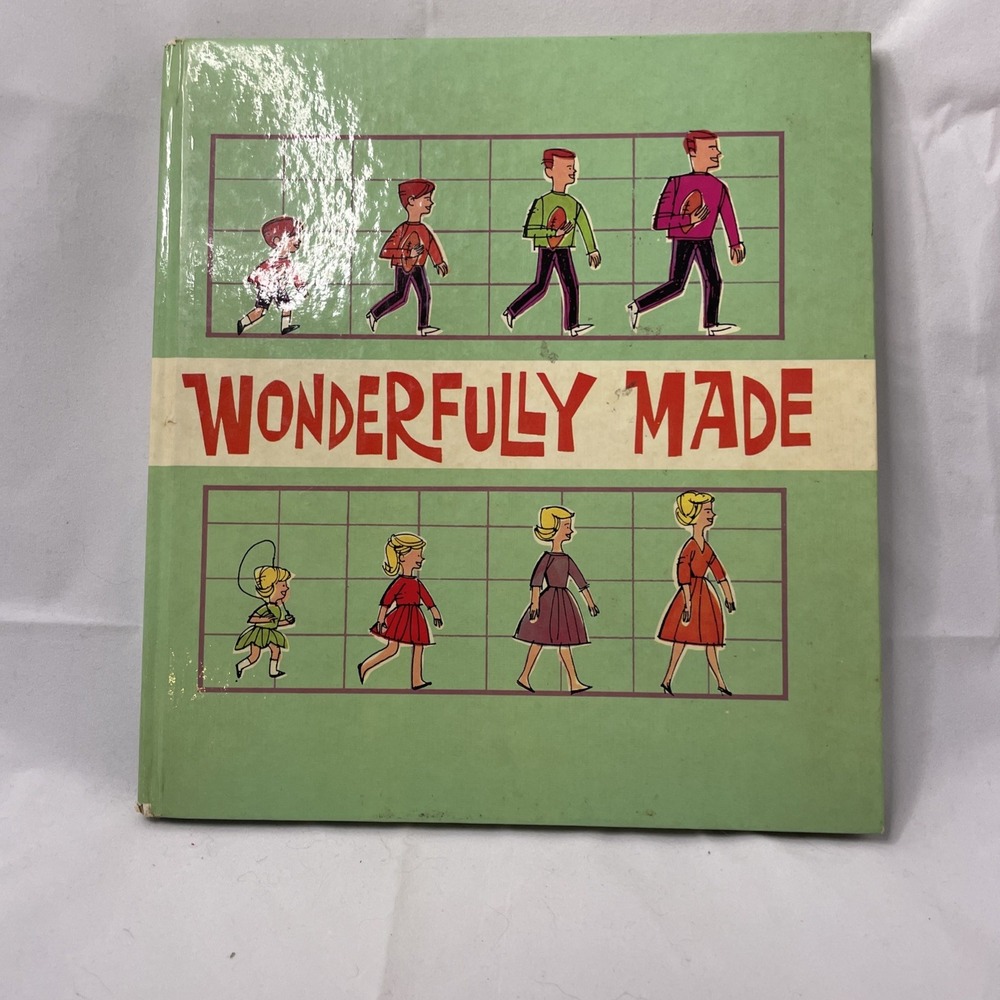 Vintage Wonderfully Made - Concordia Sex Education Series (1967, Hardcover)